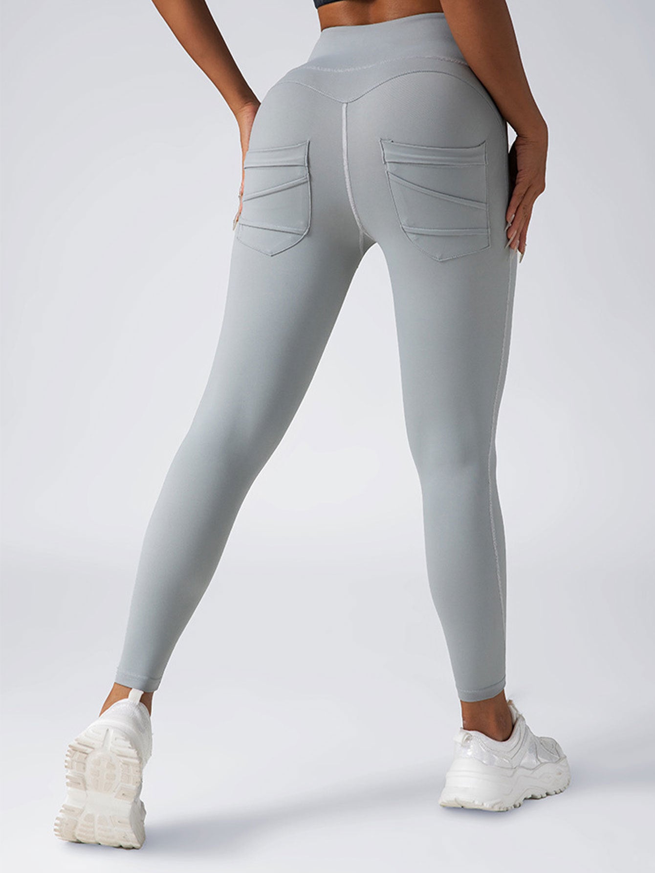 3-Pack Women’s High Waisted Yoga Leggings with Pockets – Tummy Control, 4-Way Stretch Workout Pants for Gym, Athletic & Casual Wear | Infinity Bazaar