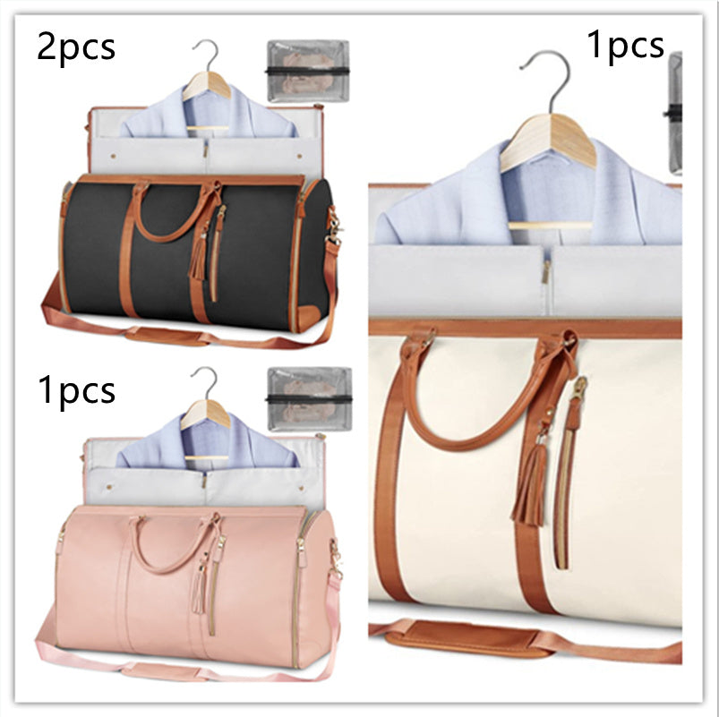 Large Capacity Travel Carrying Duffle Suit Bag Keeps Clothes Waterproof