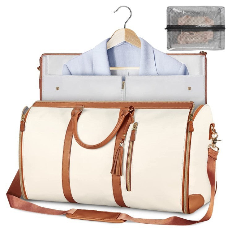 Large Capacity Travel Carrying Duffle Suit Bag Keeps Clothes Waterproof