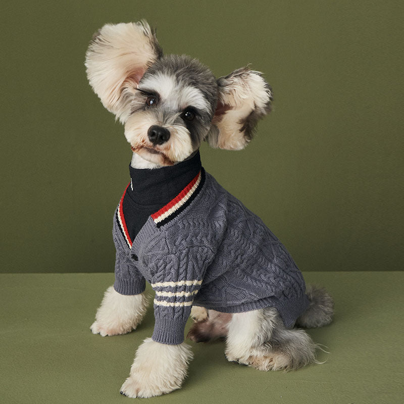 Dog Clothes Autumn And Winter Fashion Trendy Brand Sweater