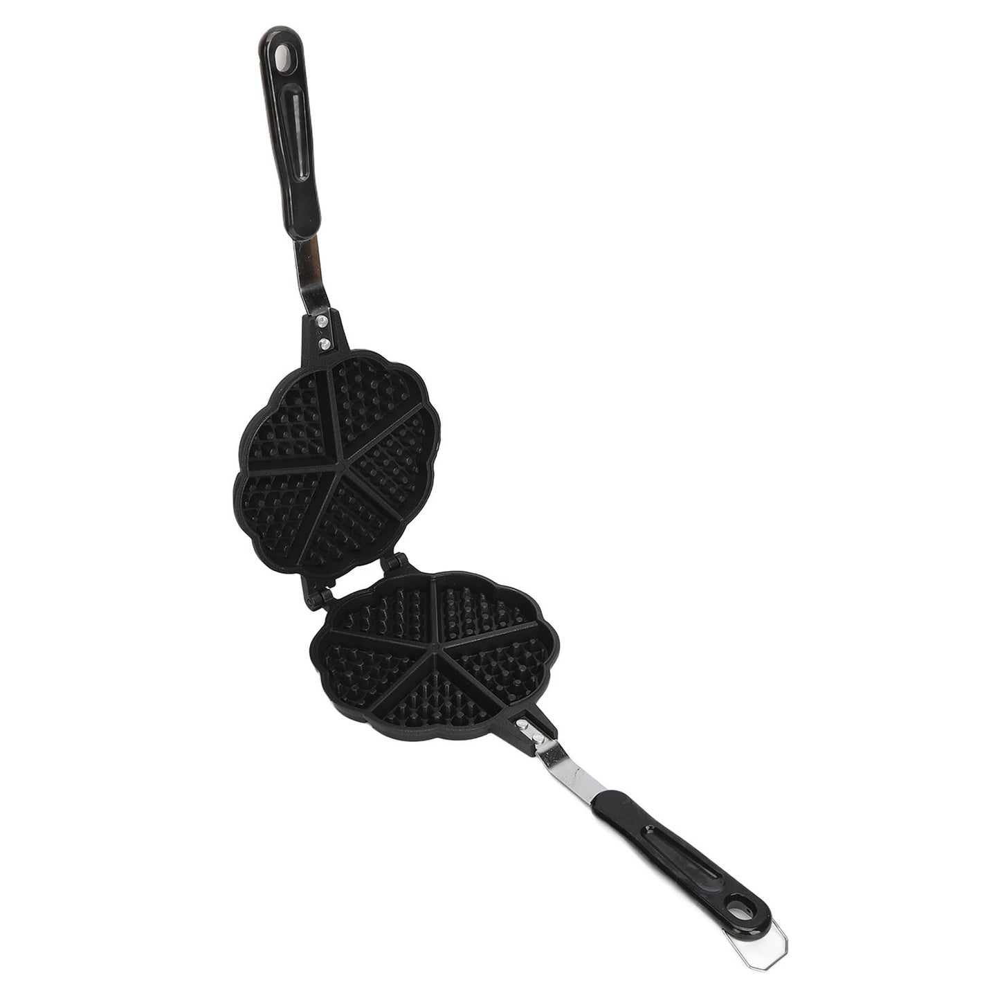 5.9in Mini Waffle Maker Pan – Stovetop Aluminum Skillet for Waffles, Sandwiches & Toast | Portable & Easy to Clean | Infinity Bazaar