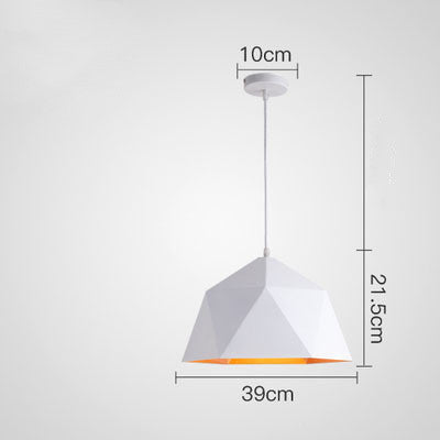 Colorful Geometric Creative Small Hanging Lamps – Add a Touch of Creativity to Your Space
