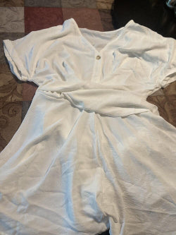 Women’s Batwing Sleeve Romper – One-Piece Kinked Shorts Jumpsuit | Infinity Bazaar