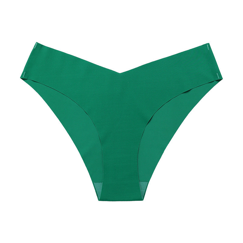 Seamless Ice Silk Underwear Women's Cotton Crotch Breathable Underwear- 7 piece set