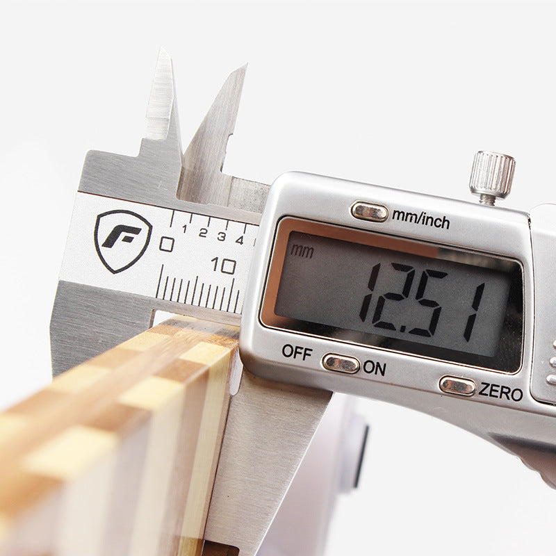 Natural bamboo and wood electronic weight scale