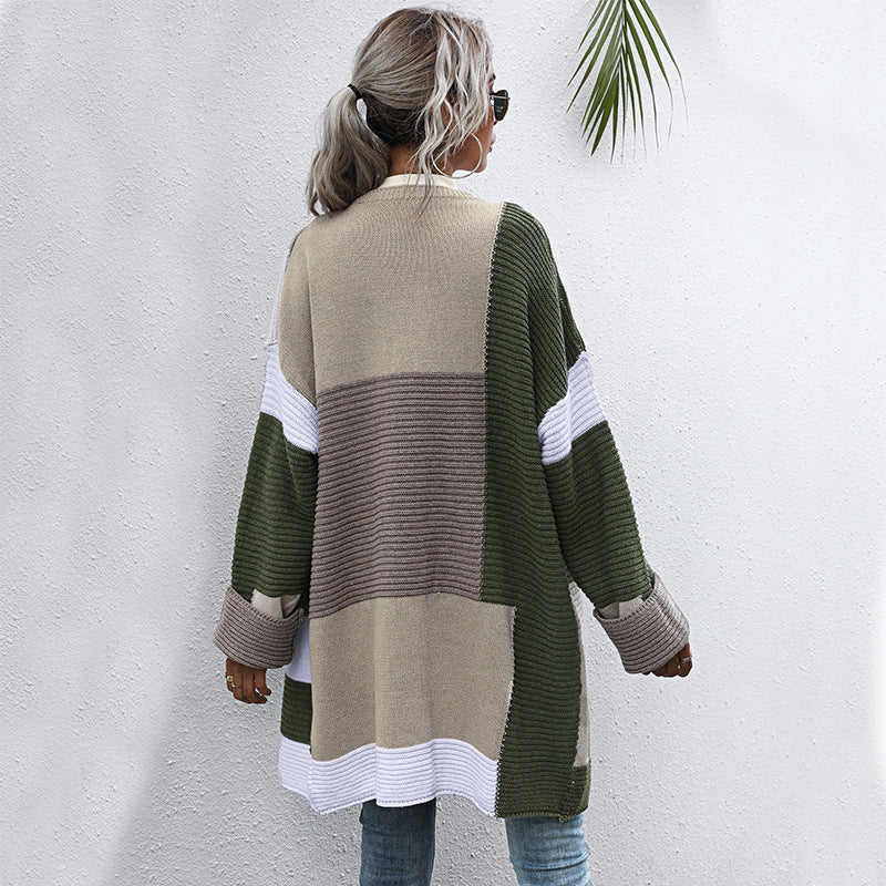 Women Knitted Cardigans Lazy Style