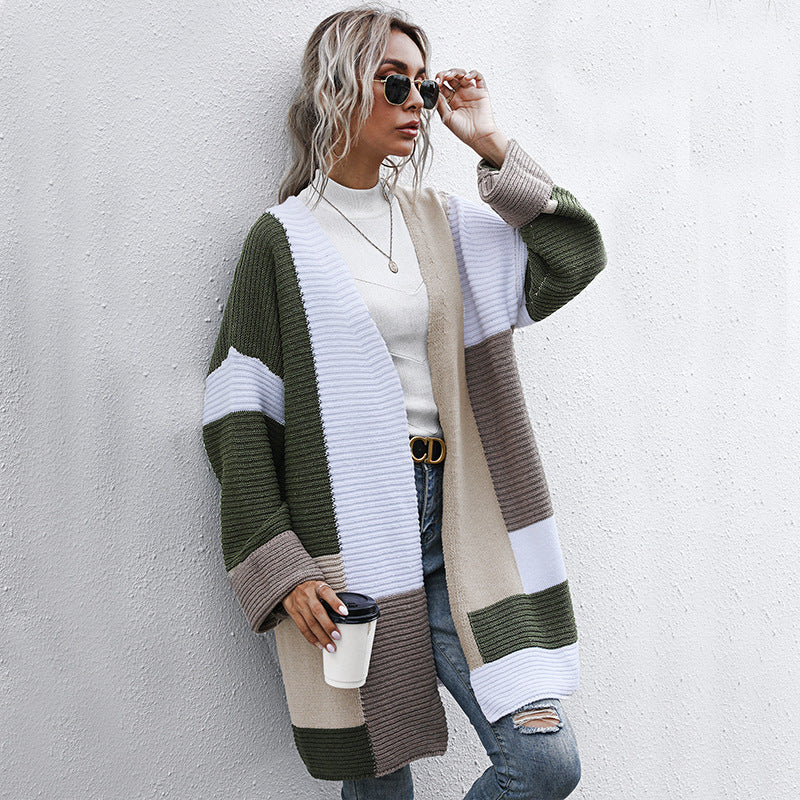 Women Knitted Cardigans Lazy Style