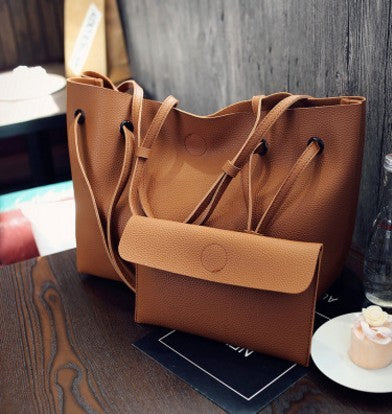 Shoulder Tote Two Piece Crossbody Bag