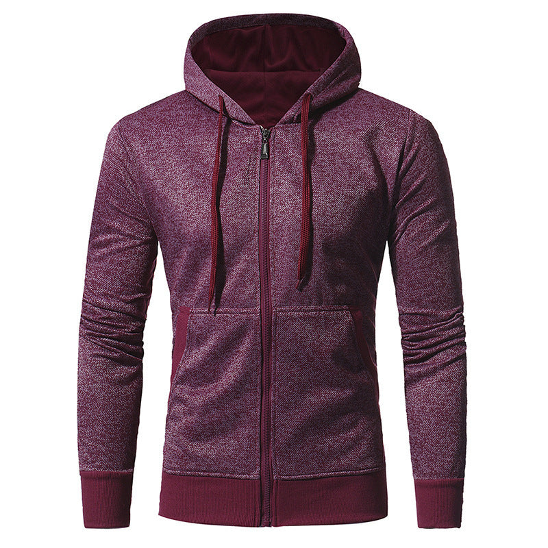 Men's casual slim cardigan sweater coat