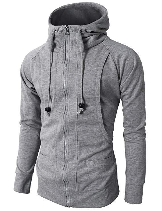 Fitness Leisure Jacquard Sweater Fleece Cardigan Hooded Jacket