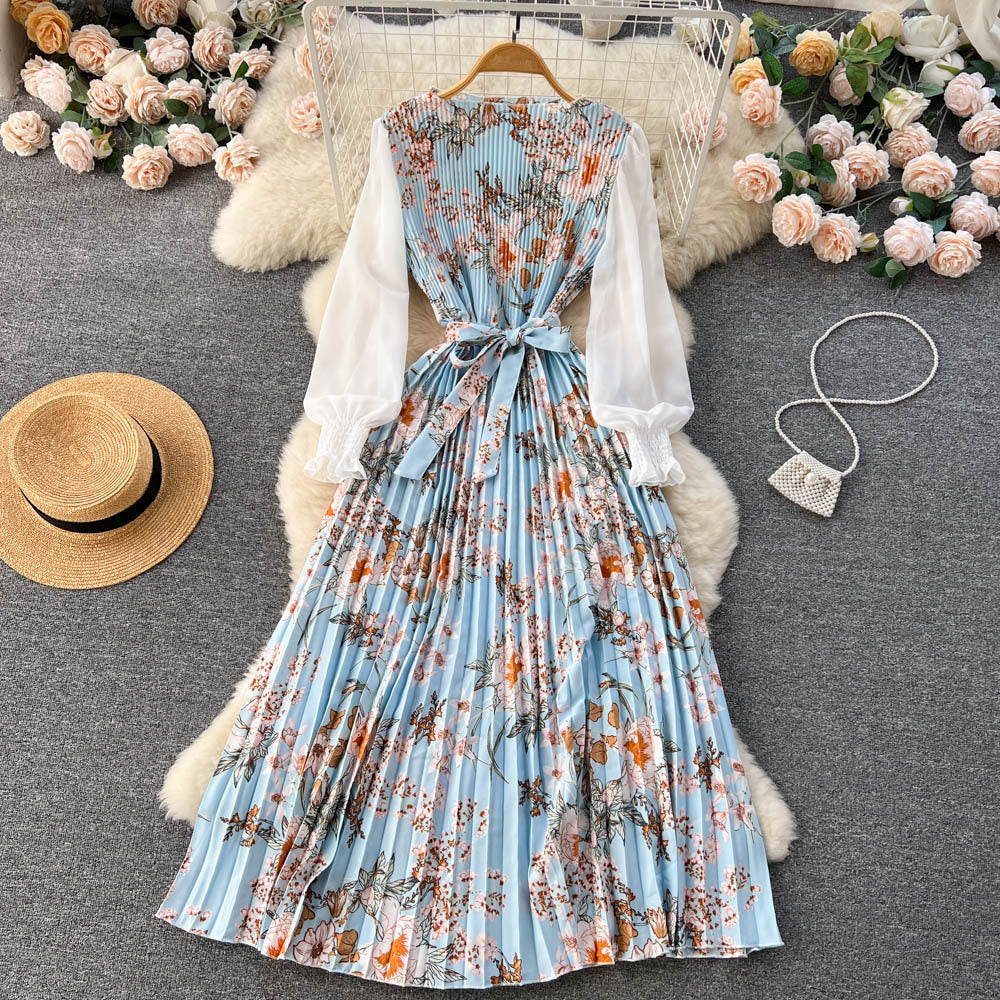Women’s Ethnic Style Printed Dress – Multicolor Casual Fashion | Infinity Bazaar