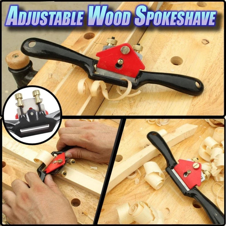 Adjustable Wood Spokeshave – Precision Woodworking Tool for Smooth Shaping