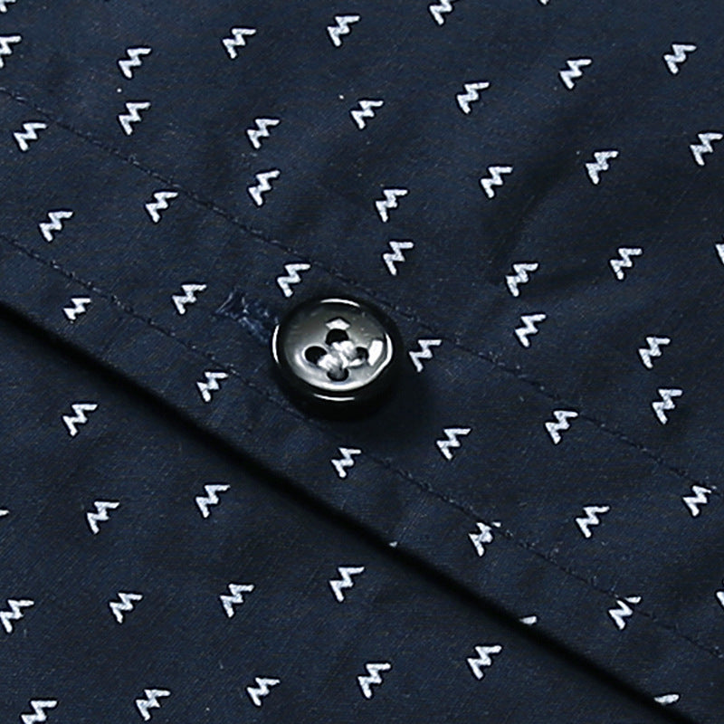 Slim-fit cotton shirt