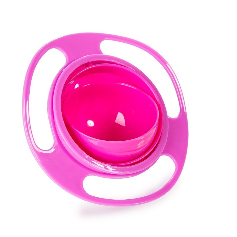 360° Rotate Universal Spill-Proof Baby Bowl – Anti-Spill Gyro Bowl with Rotating Inner Dish | Infinity Bazaar
