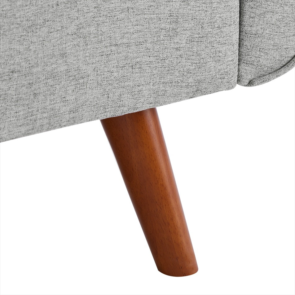 Comfy Gey Linen Sofa