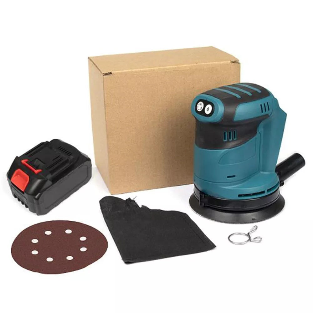 Electric Sander Wood Grinder Handheld Polishing Grinding – 3-Speed Adjustable for Versatile Use