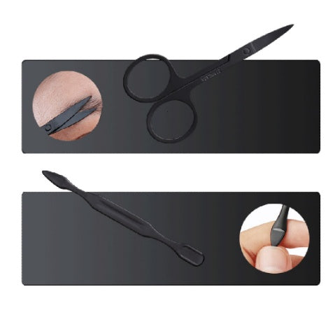 7-Piece Nail Clipper and Manicure Grooming Set – Compact Nail & Eyebrow Care Kit with Case for Travel & Home | Infinity Bazaar