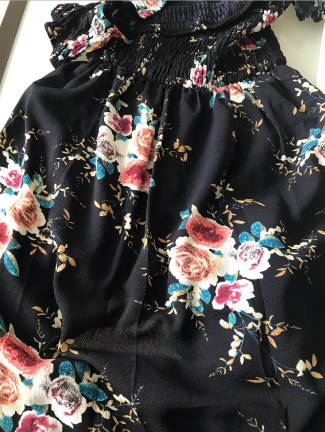 ong Boho Off-Shoulder Beach Dress for Women | Infinity Bazaar