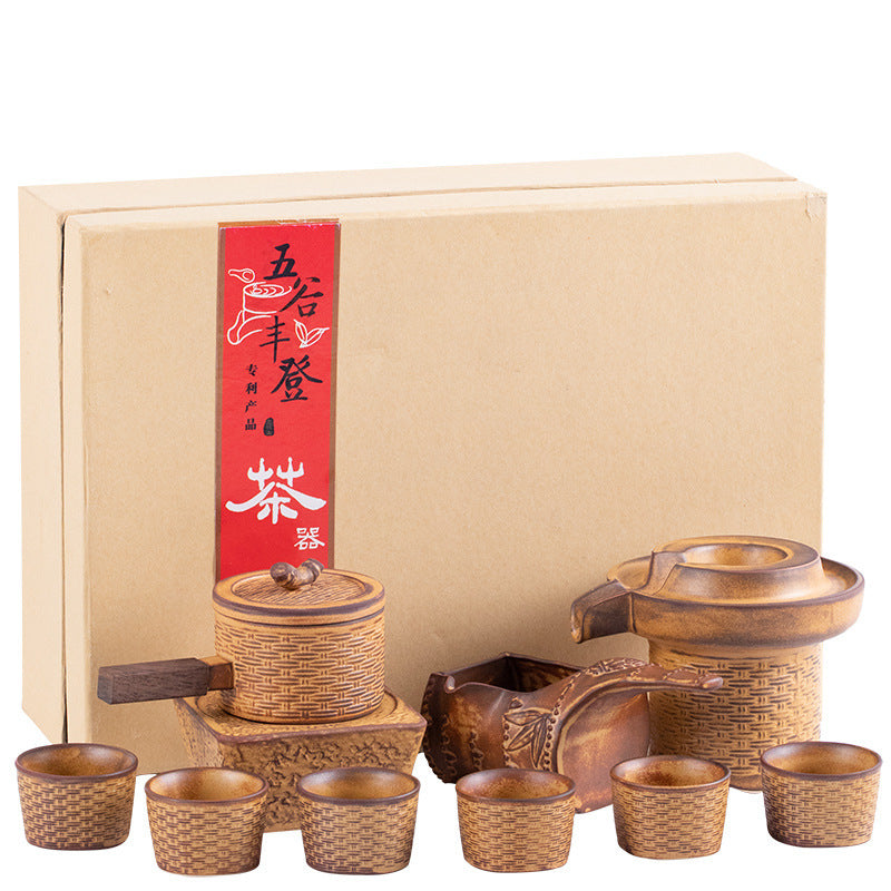 Ceramic Tea Set Idyllic Style 10 Teapots Tea Cups
