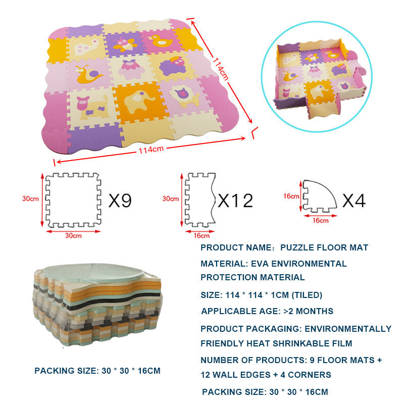 Baby Crawling Mat Splicing Floor Mat