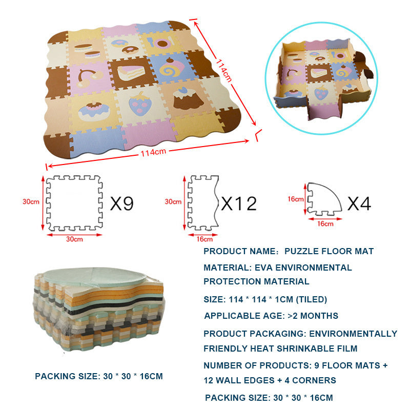 Baby Crawling Mat Splicing Floor Mat