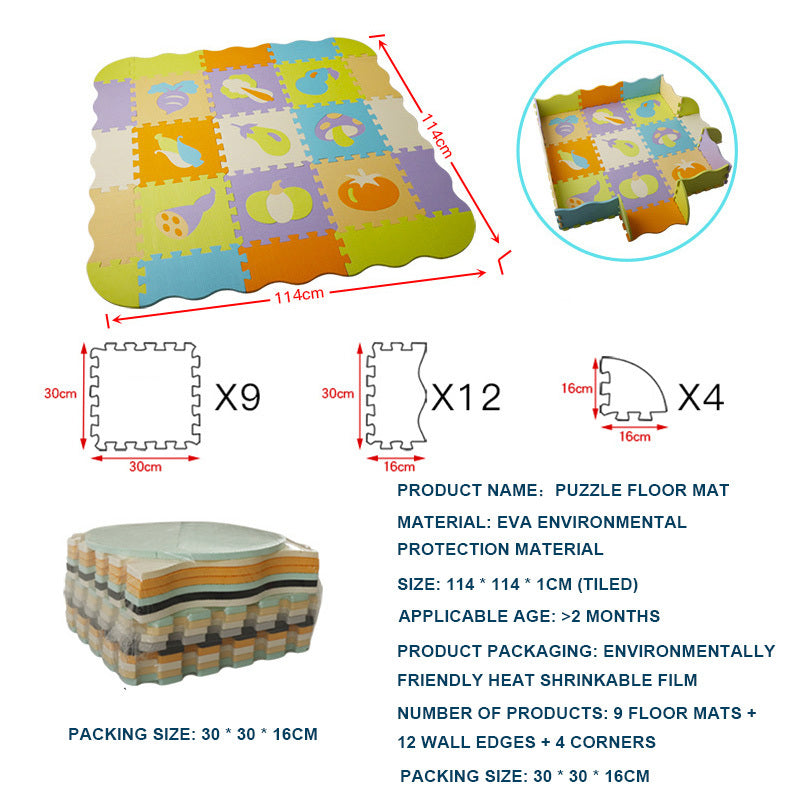 Baby Crawling Mat Splicing Floor Mat