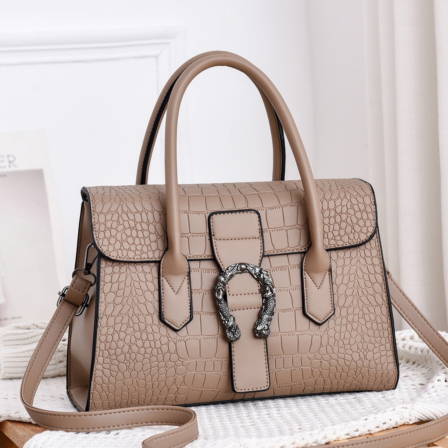 Korean Fashion Women's Bag - Shoulder Diagonal Tote
