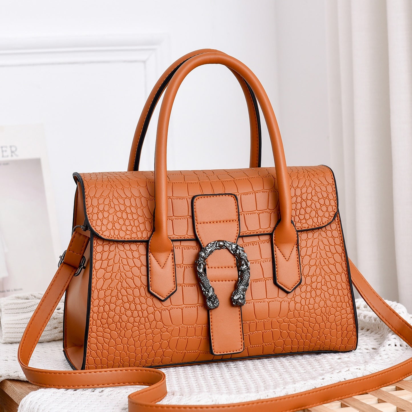 Korean Fashion Women's Bag - Shoulder Diagonal Tote
