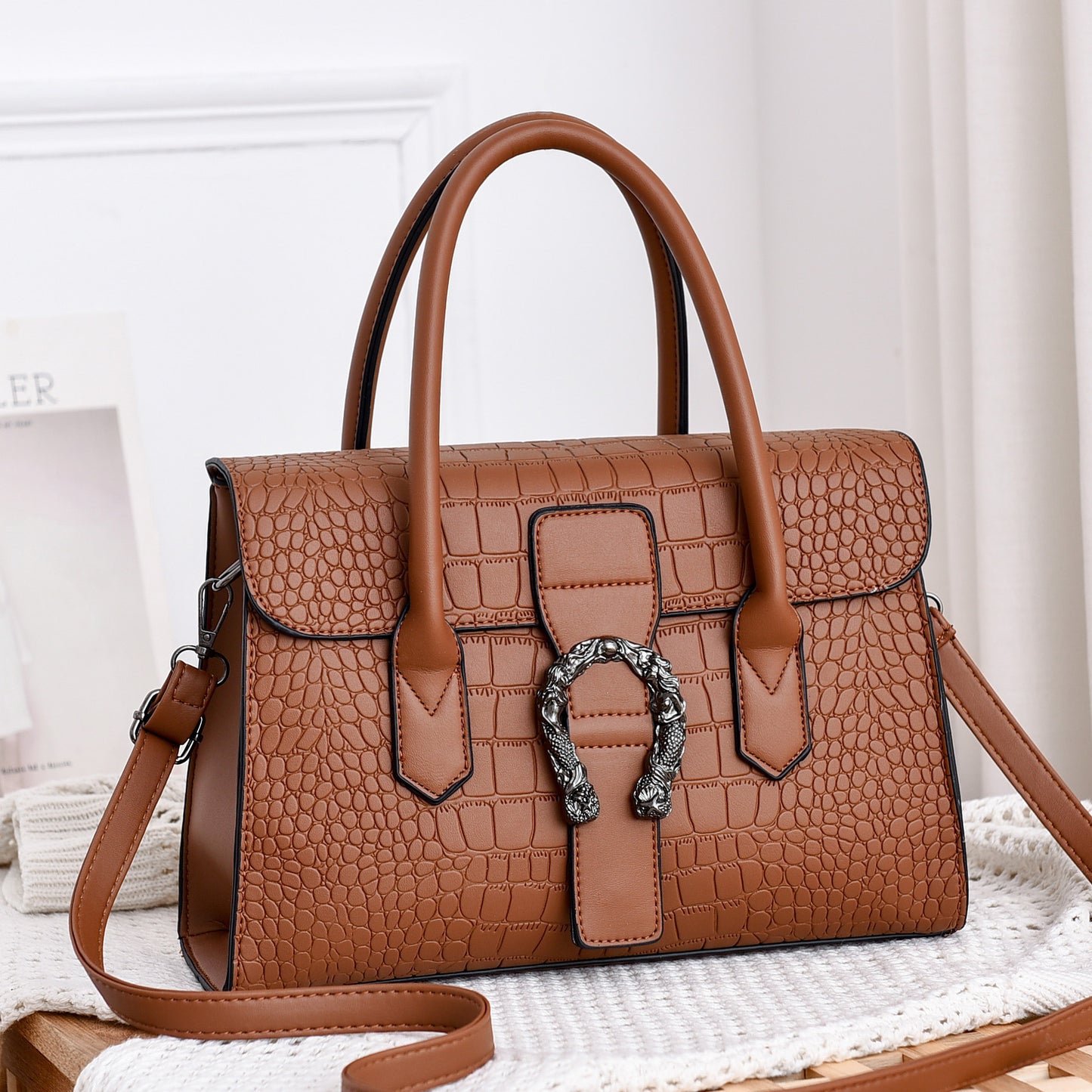 Korean Fashion Women's Bag - Shoulder Diagonal Tote