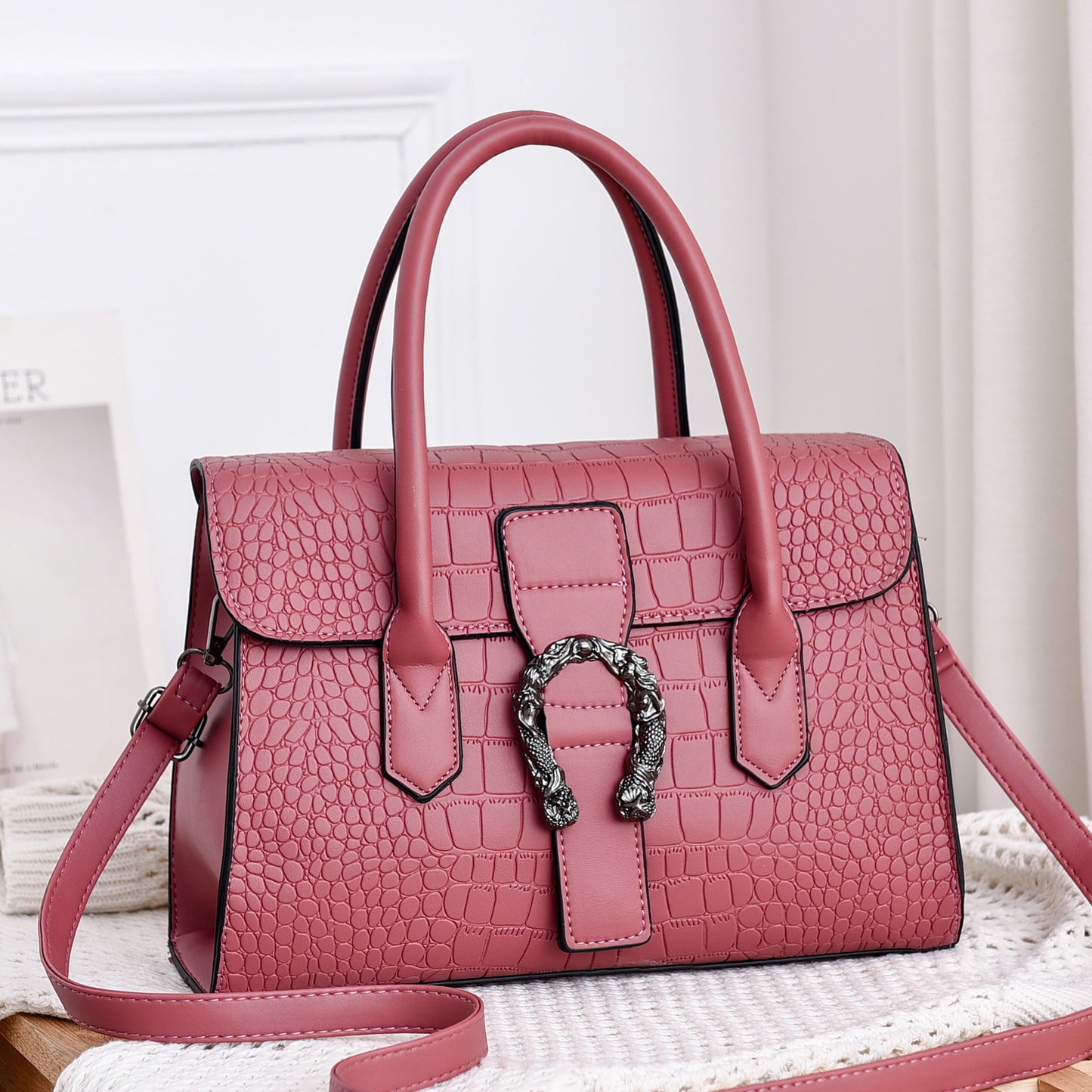 Korean Fashion Women's Bag - Shoulder Diagonal Tote