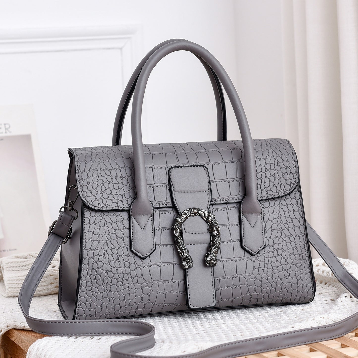 Korean Fashion Women's Bag - Shoulder Diagonal Tote