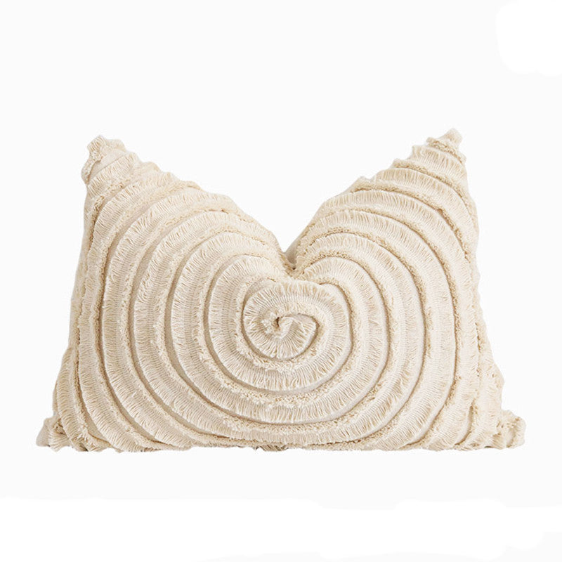 Modern Simple Natural Style Sofa & Bedroom Cotton Bud Cushion Pillow Cover