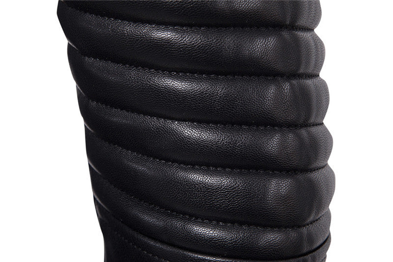 Men's Motorcycle Zipper Jacket