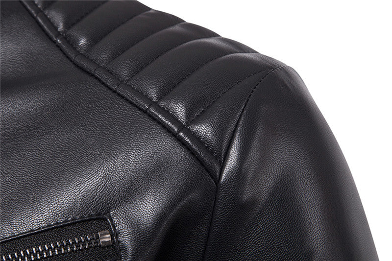 Men's Motorcycle Zipper Jacket