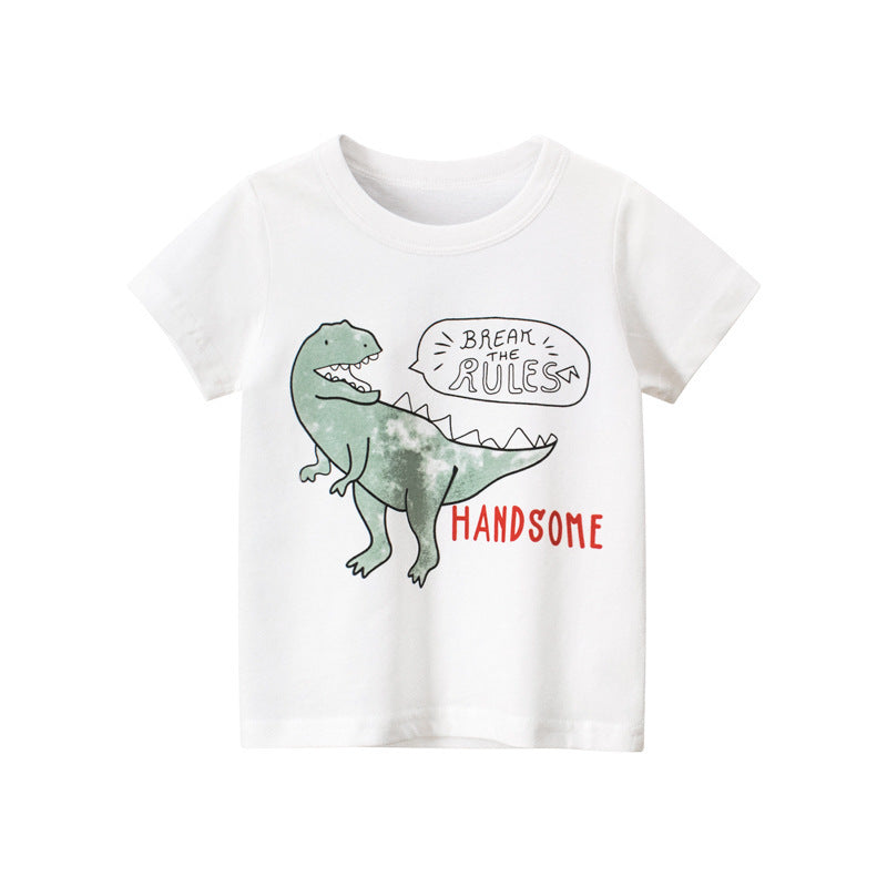 Printed Boy's t-shirt Short-sleeved Shirt