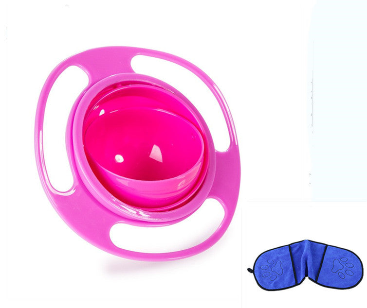 360° Rotate Universal Spill-Proof Baby Bowl – Anti-Spill Gyro Bowl with Rotating Inner Dish | Infinity Bazaar