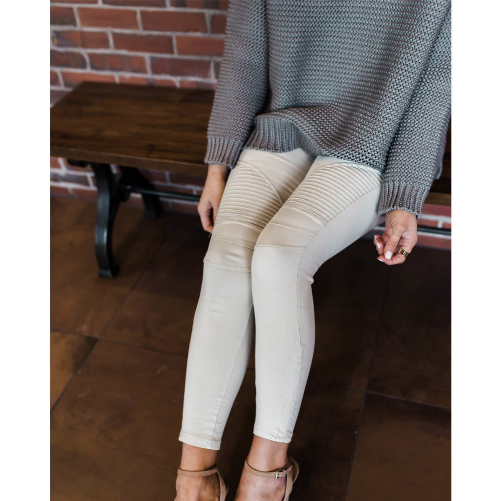 Creased Women'S High-Waisted Butt-Lifting Jeans