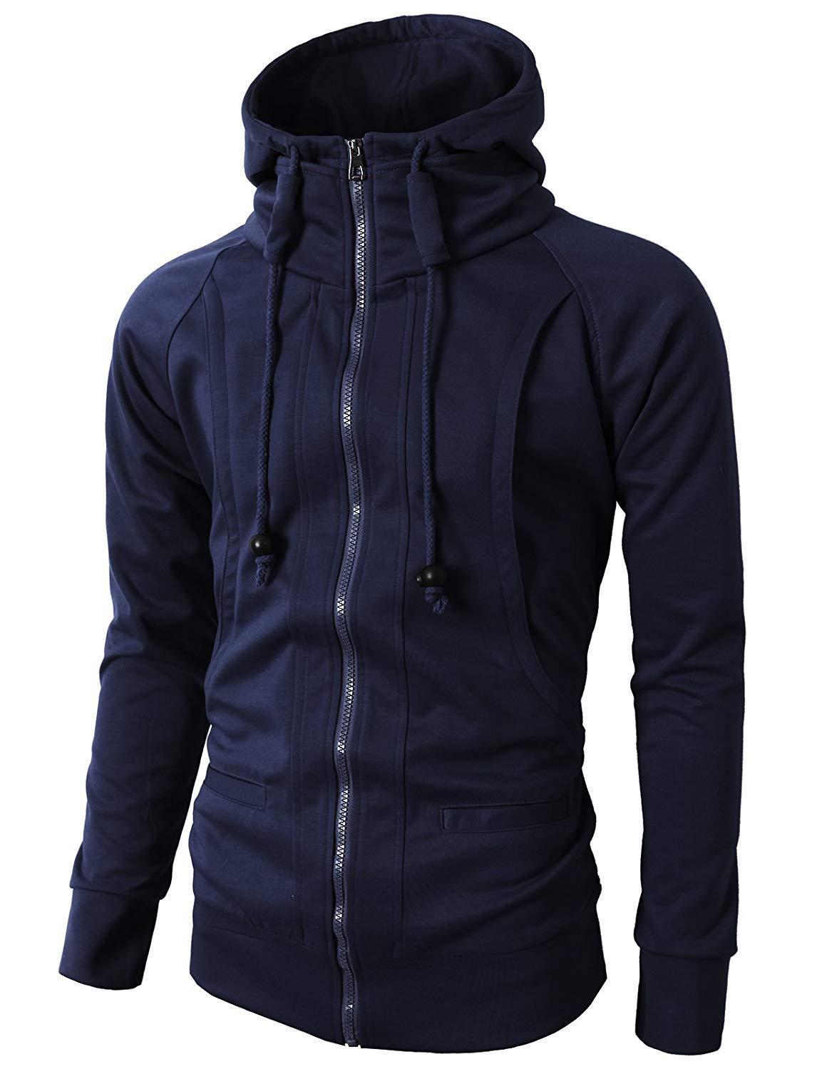 Fitness Leisure Jacquard Sweater Fleece Cardigan Hooded Jacket