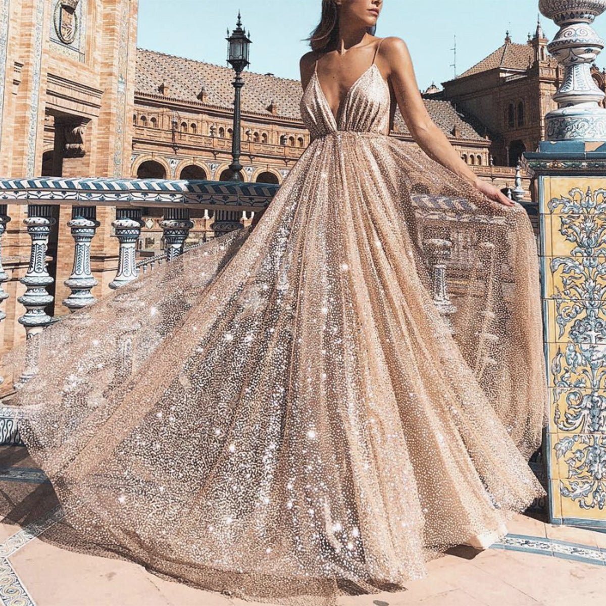 Sexy Sling Evening Gown – Long Pencil Party Dress for Women | Infinity Bazaar