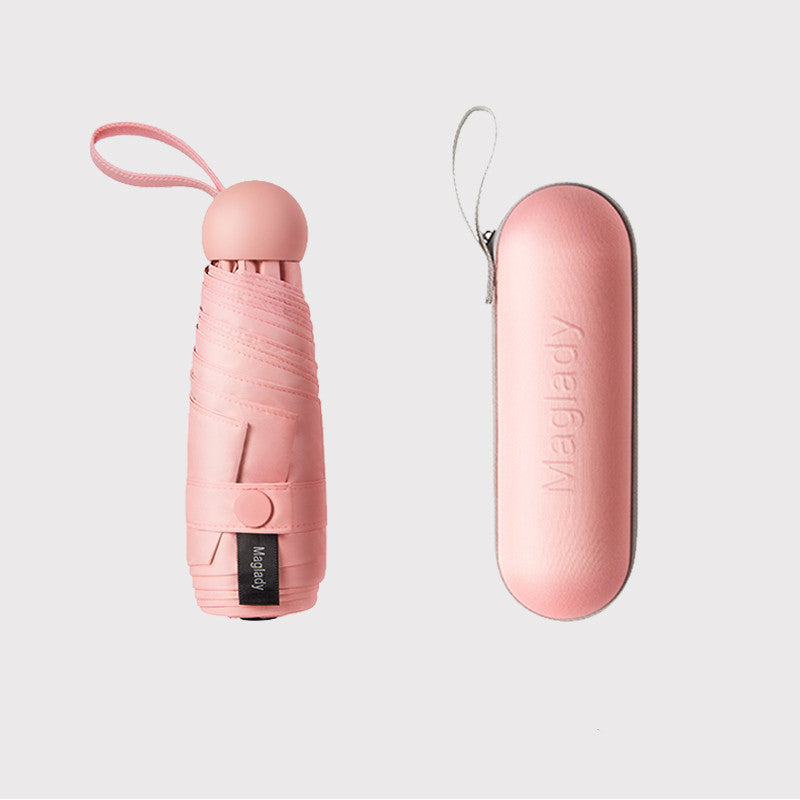 Capsule Sun Umbrella Female Sun Protection And UV Protection