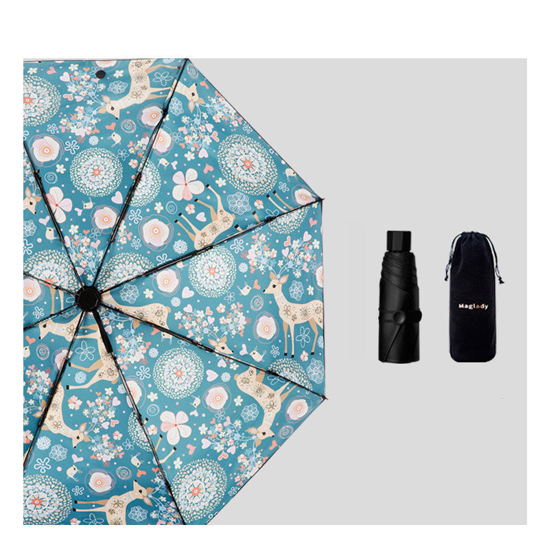 Capsule Sun Umbrella Female Sun Protection And UV Protection