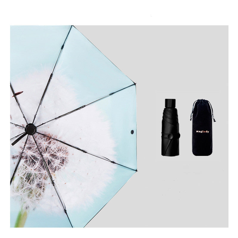 Capsule Sun Umbrella Female Sun Protection And UV Protection