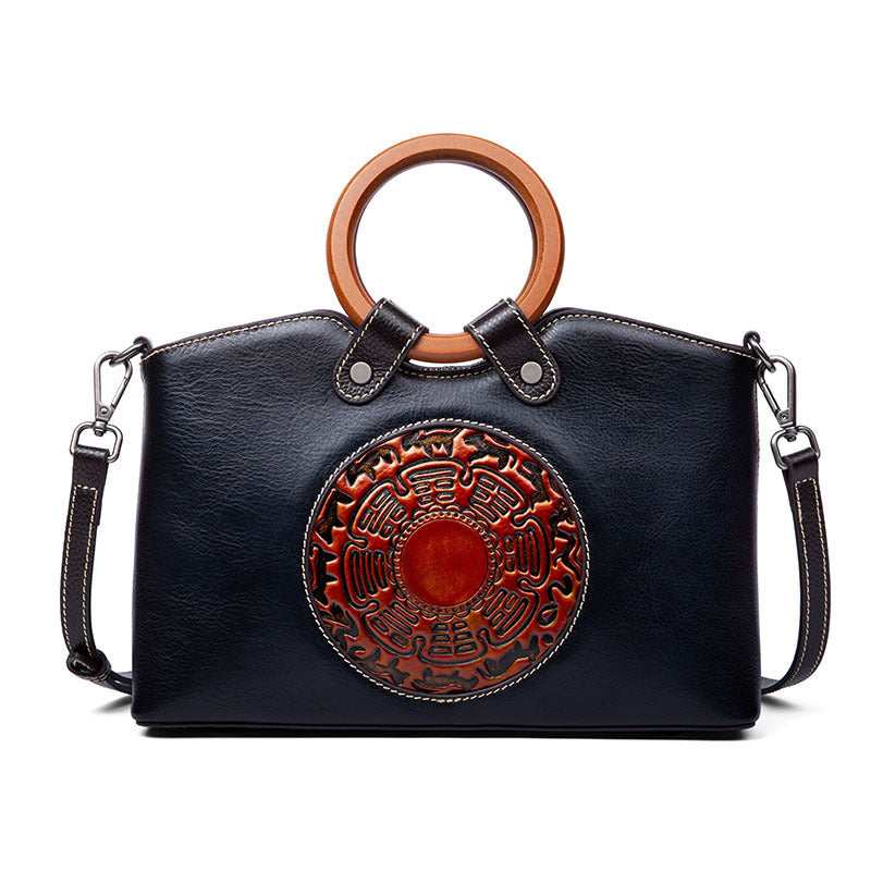 Vintage Genuine Leather Women's Handbags