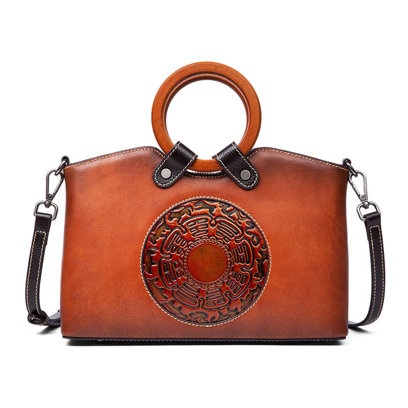Vintage Genuine Leather Women's Handbags