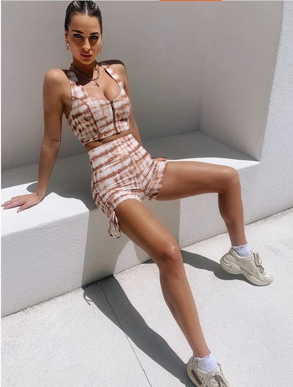 Spring & Summer Casual Tank Tops Shorts Outfits Women