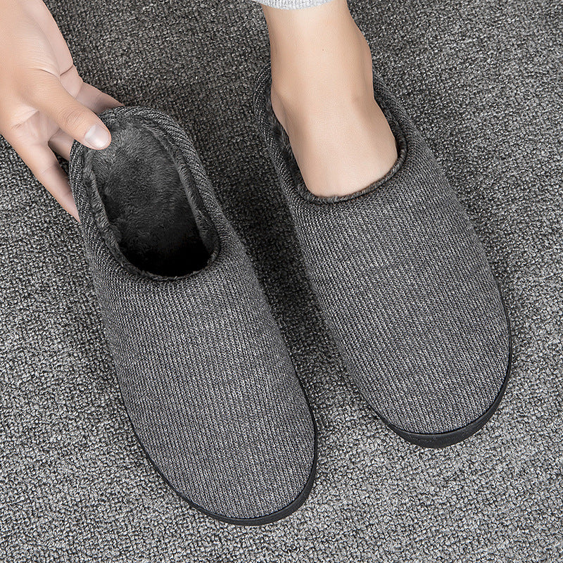 Memory Cotton Men's And Women's Cotton Slippers