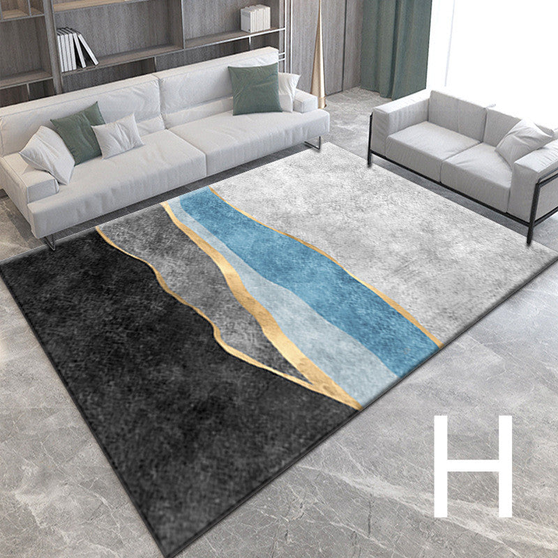 3D Light Luxury Style Floor Mat – Soft Printed Bedroom Bedside Carpet for Modern Home Decor | Infinity Bazaar