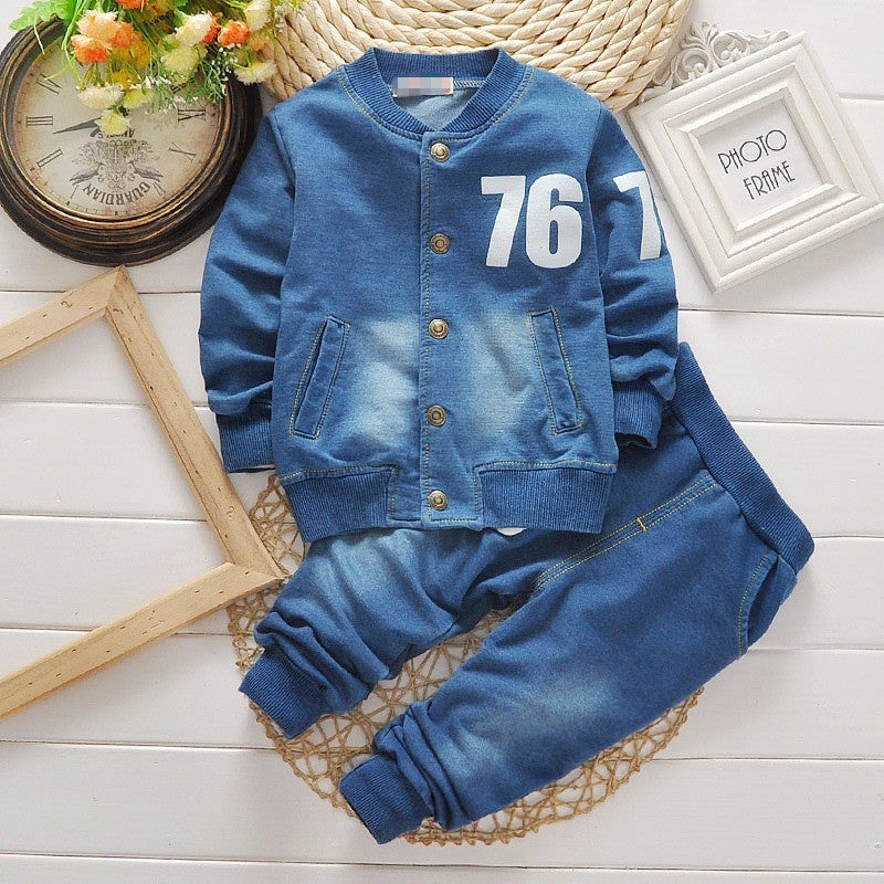 Cotton children's suit