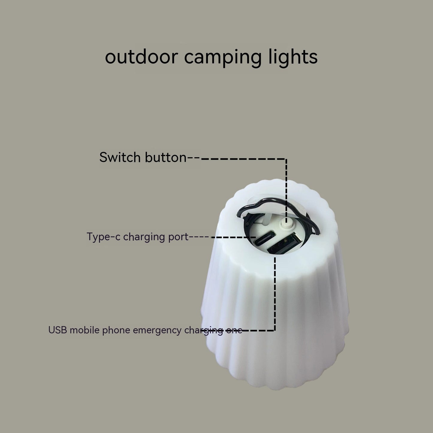 Outdoor Camping Light - Camping Lantern Outdoor Lighting LED Light