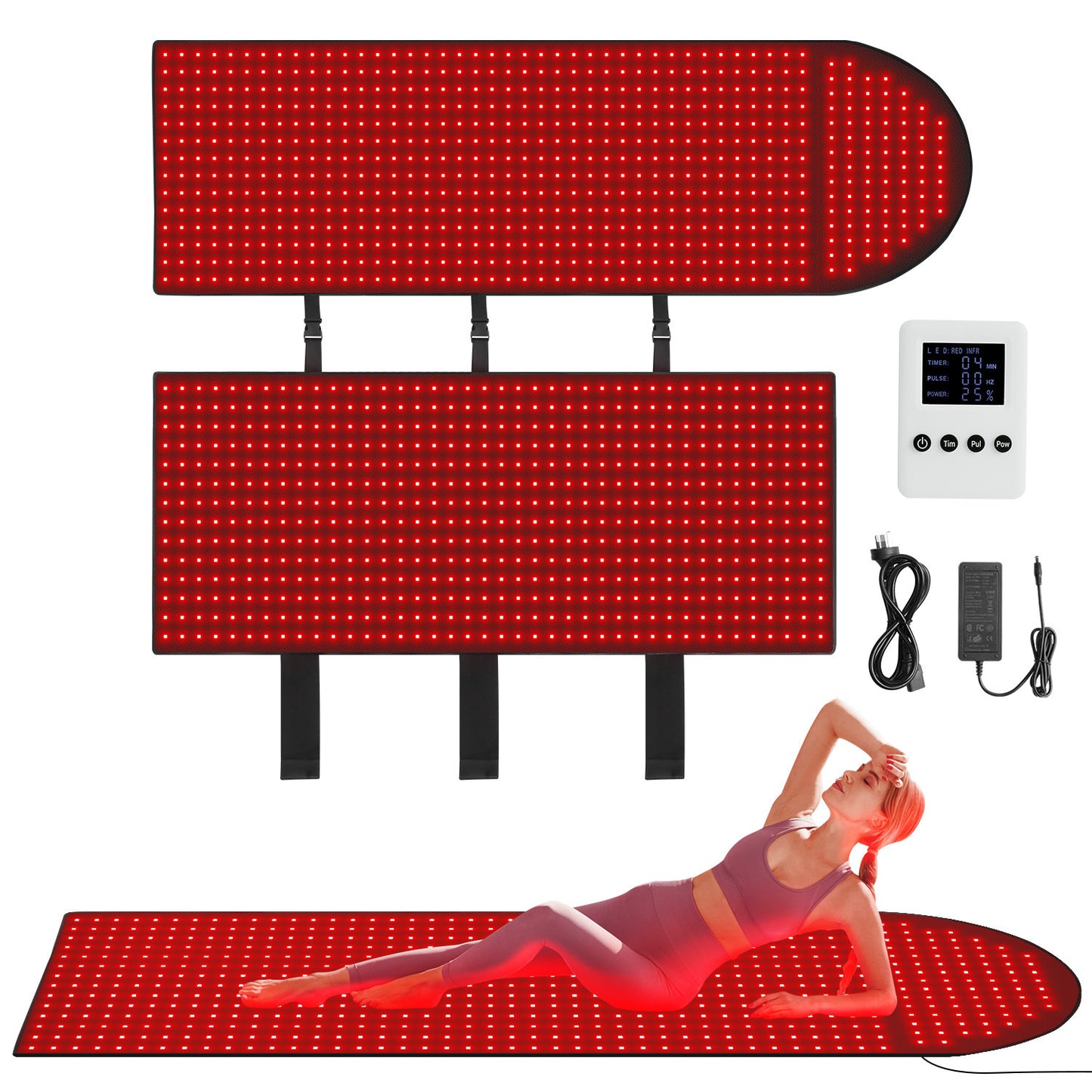Red Light Infrared Therapy Pad – Pain Relief & Muscle Recovery